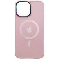 Чохол TPU+Glass Sapphire Mag Evo case для Apple iPhone 13 Pro (6.1'') Рожевий (44470)