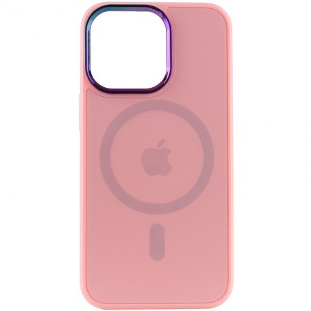 Чохол TPU+Glass Sapphire Mag Evo case для Apple iPhone 13 Pro (6.1'') Розовый (38597)