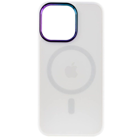 Чохол TPU+Glass Sapphire Mag Evo case для Apple iPhone 13 Pro (6.1'') Білий (44471)