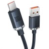 Дата кабель Baseus Crystal Shine Series USB to Type-C 100W (1.2m) (CAJY00040) Чорний (38613)