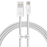 Дата кабель Baseus Dynamic Series USB to Type-C 100W (1m) (CALD00060) Белый (38617)