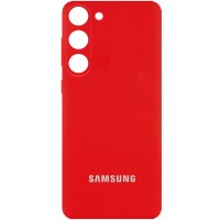 Чохол Silicone Cover Full Camera (AA) для Samsung Galaxy S23 Червоний (38623)