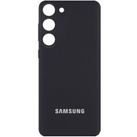 Чохол Silicone Cover Full Camera (AA) для Samsung Galaxy S23 Черный (39407)