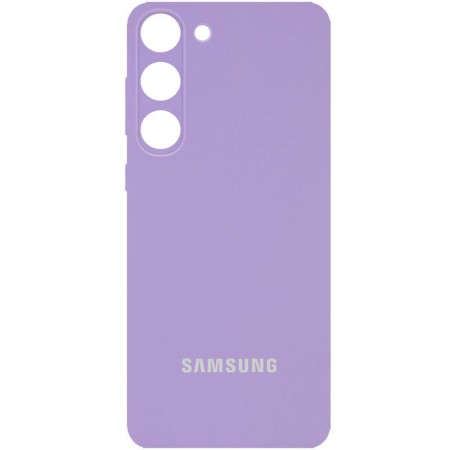 Чохол Silicone Cover Full Camera (AA) для Samsung Galaxy S23 Сиреневый (38625)