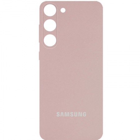 Чохол Silicone Cover Full Camera (AA) для Samsung Galaxy S23+ Розовый (38636)