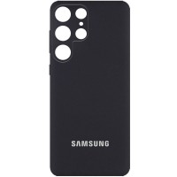 Чохол Silicone Cover Full Camera (AA) для Samsung Galaxy S23 Ultra Чорний (38634)