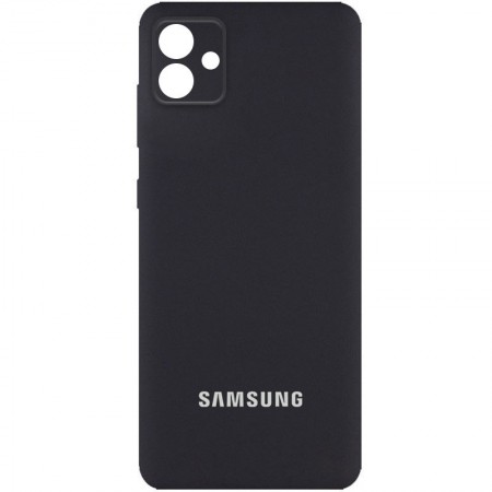 Чохол Silicone Cover Full Camera (AA) для Samsung Galaxy A04e Чорний (38629)