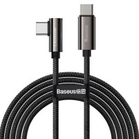 Дата кабель Baseus Legend Series Elbow Type-C to Type-C 100W (1m) (CATCS-01) Черный (38650)
