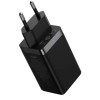 СЗУ Baseus GaN5 Pro 65W 2Type-C+USB 100W EU (CCGP12020) Чорний (38668)