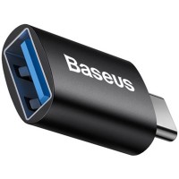 Перехідник Baseus Ingenuity Series Mini Type-C to USB 3.1 (ZJJQ000001) Чорний (38669)