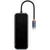 Перехідник Baseus Hub AcmeJoy 4-Port Type-C (USB3.0*3+Type-C PD&Data*1) (WKJZ) Серый (38673)