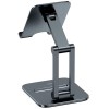 Підставка для телефону Baseus Biaxial Foldable Metal Stand (LUSZ000013) Сірий (38688)