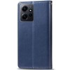 Шкіряний чохол книжка GETMAN Gallant (PU) для Xiaomi Redmi Note 12 4G Синій (38703)