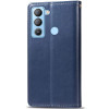 Шкіряний чохол книжка GETMAN Gallant (PU) для TECNO Pop 5 LTE Синій (38123)