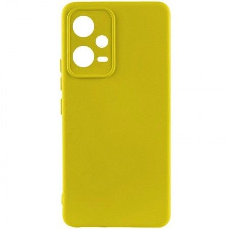 Чохол Silicone Cover Lakshmi Full Camera (A) для Xiaomi Poco X5 5G / Redmi Note 12 5G Желтый (43750)