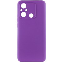 Чохол Silicone Cover Lakshmi Full Camera (A) для Xiaomi Redmi 12C Фиолетовый (38719)