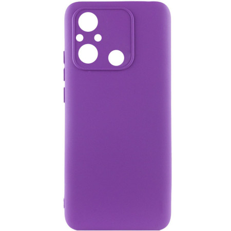 Чохол Silicone Cover Lakshmi Full Camera (A) для Xiaomi Redmi 12C Фіолетовий (38719)