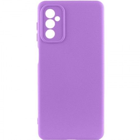 Чохол Silicone Cover Lakshmi Full Camera (A) для Samsung Galaxy M14 5G Фіолетовий (40857)