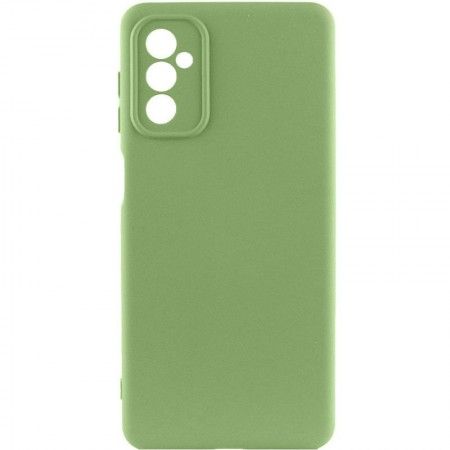 Чохол Silicone Cover Lakshmi Full Camera (A) для Samsung Galaxy M14 5G Зелений (46449)