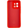 Чохол Silicone Cover Lakshmi Full Camera (A) для Xiaomi 13 Красный (38723)