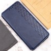 Шкіряний чохол книжка GETMAN Cubic (PU) для Samsung Galaxy M14 5G Синій (40082)