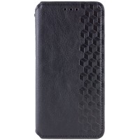 Шкіряний чохол книжка GETMAN Cubic (PU) для Samsung Galaxy M14 5G Чорний (40083)