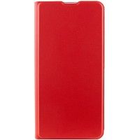 Шкіряний чохол книжка GETMAN Elegant (PU) для Xiaomi Redmi 12C Червоний (41316)