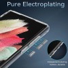 Чохол TPU+PC Clear 2.0 mm metal buttons для Samsung Galaxy S22 Ultra Прозорий (38905)