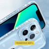 Чохол TPU Starfall Clear для Samsung Galaxy A10s Голубой (38940)