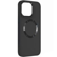 TPU чохол Bonbon Metal Style with MagSafe для Apple iPhone 11 (6.1'') Черный (40933)