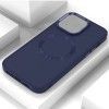 TPU чохол Bonbon Metal Style with MagSafe для Apple iPhone 11 (6.1'') Синій (40938)