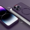 TPU чохол Bonbon Metal Style with MagSafe для Apple iPhone 12 Pro / 12 (6.1'') Фиолетовый (39228)