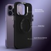 TPU чохол Bonbon Metal Style with MagSafe для Apple iPhone 12 Pro / 12 (6.1'') Чорний (39229)