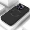 TPU чохол Bonbon Metal Style with MagSafe для Apple iPhone 12 Pro / 12 (6.1'') Чорний (39229)