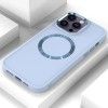 TPU чохол Bonbon Metal Style with MagSafe для Apple iPhone 12 Pro / 12 (6.1'') Блакитний (47396)