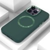 TPU чохол Bonbon Metal Style with MagSafe для Apple iPhone 12 Pro / 12 (6.1'') Зелёный (39223)