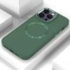 TPU чохол Bonbon Metal Style with MagSafe для Apple iPhone 12 Pro / 12 (6.1'') Зелёный (47397)