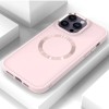 TPU чохол Bonbon Metal Style with MagSafe для Apple iPhone 12 Pro / 12 (6.1'') Рожевий (39225)
