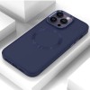 TPU чохол Bonbon Metal Style with MagSafe для Apple iPhone 12 Pro / 12 (6.1'') Синий (39226)