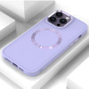 TPU чохол Bonbon Metal Style with MagSafe для Apple iPhone 12 Pro Max (6.7'') Сиреневый (40942)