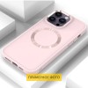 TPU чохол Bonbon Metal Style with MagSafe для Apple iPhone 13 (6.1'') Розовый (39241)