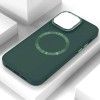 TPU чохол Bonbon Metal Style with MagSafe для Apple iPhone 14 (6.1'') Зелёный (40954)