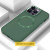 TPU чохол Bonbon Metal Style with MagSafe для Apple iPhone 14 (6.1'') Зелений (39259)