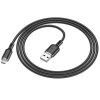 Дата кабель Borofone BX90 Cyber USB to MicroUSB (1m) Чорний (40995)