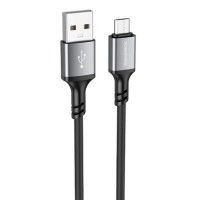 Дата кабель Borofone BX83 Famous USB to Micro-USB Чорний (41025)