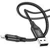 Дата кабель Borofone BX56 Delightful USB to Lightning (1m) Черный (41031)