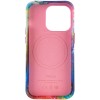 Шкіряний чохол Colour Splash для Apple iPhone 13 Pro (6.1'') Голубой (39096)