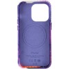 Шкіряний чохол Colour Splash для Apple iPhone 14 Pro (6.1'') Розовый (39117)