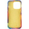 Шкіряний чохол Colour Splash для Apple iPhone 14 Pro (6.1'') Желтый (39119)