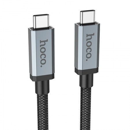Дата кабель Hoco US06 Type-C to Type-C 100W USB3.2 20Gbps (2m) Чорний (41061)